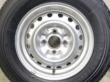 ブリヂストン V600 165R13 6PR /日産純正 5.0J+ 100-4穴 4本