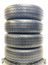 ブリヂストン RD-613 STEEL 165/80R13 90/88N LT /日産純正 5.0J+ 100-4穴 4本