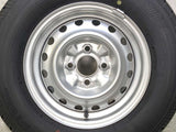 ブリヂストン RD-613 STEEL 165/80R13 90/88N LT /日産純正 5.0J+ 100-4穴 4本