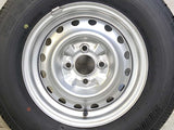 ブリヂストン RD-613 STEEL 165/80R13 90/88N LT /日産純正 5.0J+ 100-4穴 4本