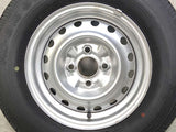 ブリヂストン RD-613 STEEL 165/80R13 90/88N LT /日産純正 5.0J+ 100-4穴 4本