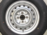 ブリヂストン RD-613 STEEL 165/80R13 90/88N LT /日産純正 5.0J+ 100-4穴 4本