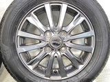 ブリヂストン NEWNO 155/65R13 / SIBILLA 4.0J+45 100-4穴 4本
