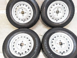 ダンロップ エナセーブ VAN01 165R13 6PRLT /日産純正 5.0J+ 100-4穴 4本