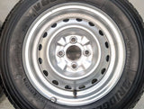 ブリヂストン V600 165R13 6PR /日産純正 5.0J+ 100-4穴 4本