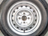 ブリヂストン RD-613 STEEL 165/80R13 90/88N LT /日産純正 5.0J+ 100-4穴 4本