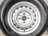 ブリヂストン RD-613 STEEL 165/80R13 90/98N LT /日産純正 5.0J+ 100-4穴 4本