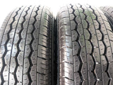 ブリヂストン RD-613 STEEL 165/80R13 90/88LT /日産純正 5.0J+ 100-4穴 4本