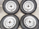 ブリヂストン エコピア R710 165/80R13 90/88N LT /日産純正 CJ00A 5.0J+ 100-4穴 4本