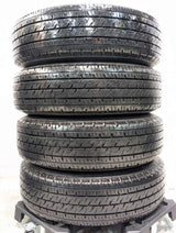 ブリヂストン エコピア R710 165/80R13 90/88N LT /日産純正 CJ00A 5.0J+ 100-4穴 4本