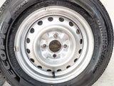ブリヂストン エコピア R710 165/80R13 90/88N LT /日産純正 CJ00A 5.0J+ 100-4穴 4本