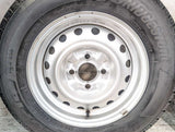 ブリヂストン エコピア R710 165/80R13 90/88N LT /日産純正 CJ00A 5.0J+ 100-4穴 4本