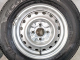 ブリヂストン エコピア R710 165/80R13 90/88N LT /日産純正 CJ00A 5.0J+ 100-4穴 4本