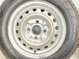 ヨコハマ ブルーアースVAN RY55 165/80R14 97/95LT /日産純正 5.0J+ 114.3-4穴 4本
