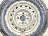 ヨコハマ ブルーアースVAN RY55 165/80R14 97/95LT /日産純正 5.0J+ 114.3-4穴 4本