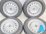 ブリヂストン V600 155/80R14 88/86LT / AL 5.0J+ 100-4穴 4本