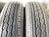 ブリヂストン V600 155/80R14 88/86 LT /トヨタ純正 5.0J+ 100-4穴 4本