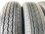 ブリヂストン V600 155/80R14 88/86 LT /トヨタ純正 5.0J+ 100-4穴 4本
