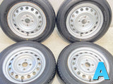 ブリヂストン V600 155/80R14 88/86LT /トヨタ純正 5.0J+ 100-4穴 4本