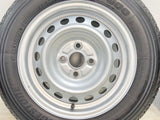 ブリヂストン V600 155/80R14 88/86LT /トヨタ純正 5.0J+ 100-4穴 4本
