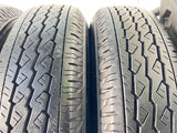 ブリヂストン V600 155/80R14 88/86LT /トヨタ純正 5.0J+ 100-4穴 4本