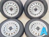 ブリヂストン V600 155/80R14 88/86LT /トヨタ純正 AL 5.0J+ 100-4穴 4本
