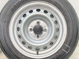 ブリヂストン V600 155/80R14 88/86LT /トヨタ純正 AL 5.0J+ 100-4穴 4本