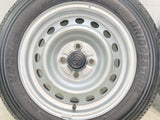 ブリヂストン V600 155/80R14 88/86LT /トヨタ純正 AL 5.0J+ 100-4穴 4本