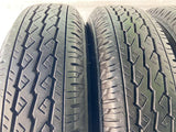 ブリヂストン V600 155/80R14 88/86LT /トヨタ純正 AL 5.0J+ 100-4穴 4本