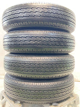 ブリヂストン V600 155/80R14 88/86LT /トヨタ純正 5.0J+ 100-4穴 4本