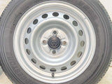 ブリヂストン V600 155/80R14 88/86LT /トヨタ純正 5.0J+ 100-4穴 4本