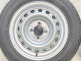 ブリヂストン V600 155/80R14 88/86LT /トヨタ純正 5.0J+ 100-4穴 4本