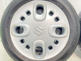 ダンロップ EC202 155/65R14 /スズキ純正 4.5J+ 100-4穴 4本