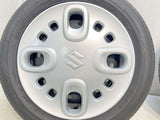 ダンロップ EC202 155/65R14 /スズキ純正 4.5J+ 100-4穴 4本