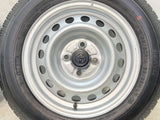 ダンロップ エナセーブ VAN01 155/80R14 88/86LT /トヨタ純正 AL 5.0J+ 100-4穴 4本