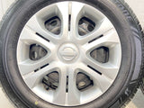 ブリヂストン エコピア NH100 185/70R14 /日産純正 5.5J+ 100-4穴 4本