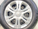 ブリヂストン エコピア NH100 185/70R14 /日産純正 5.5J+ 100-4穴 4本