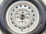 ブリヂストン V600 175R14 8PR /日産純正 5.0J+ 114.3-4穴 4本
