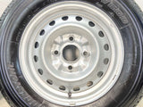 ブリヂストン V600 175R14 8PR /日産純正 5.0J+ 114.3-4穴 4本