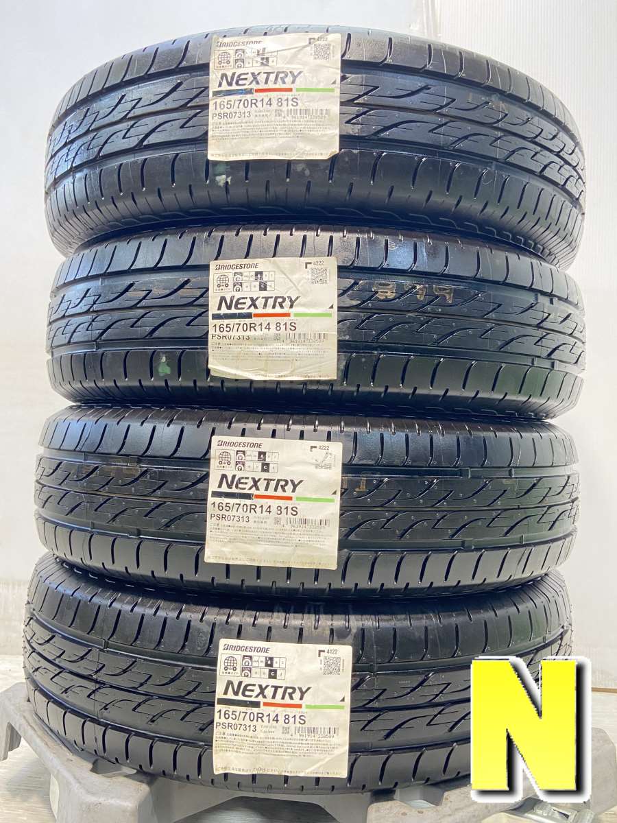 22年製新品未使用ブリヂストン ネクストリー165/70R14 4本セット｜車 
