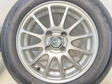 ブリヂストン ネクストリー 165/70R14 / ECO FORME 5.5J+38 100-4穴 4本