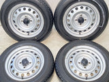 ブリヂストン V600 155/80R14 88/86LT /トヨタ純正 5.0J+ 100-4穴 4本