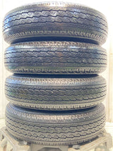 ブリヂストン V600 155/80R14 88/86LT /トヨタ純正 5.0J+ 100-4穴 4本