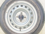 ブリヂストン V600 155/80R14 88/86LT /トヨタ純正 5.0J+ 100-4穴 4本