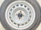 ブリヂストン V600 155/80R14 88/86LT /トヨタ純正 5.0J+ 100-4穴 4本