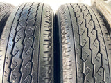 ブリヂストン V600 155/80R14 88/86LT /トヨタ純正 5.0J+ 100-4穴 4本