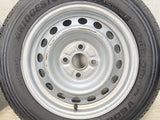 ブリヂストン V600 155/80R14 88/86LT / AL 5.0J+ 100-4穴 4本