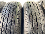 ブリヂストン V600 155/80R14 88/86LT / AL 5.0J+ 100-4穴 4本