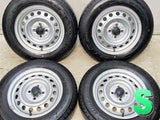 ヨコハマ ブルーアースVan RY55 155/80R14 88/86LT /トヨタ純正 AL 5.0J+ 100-4穴 4本