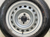 ヨコハマ ブルーアースVan RY55 155/80R14 88/86LT /トヨタ純正 AL 5.0J+ 100-4穴 4本